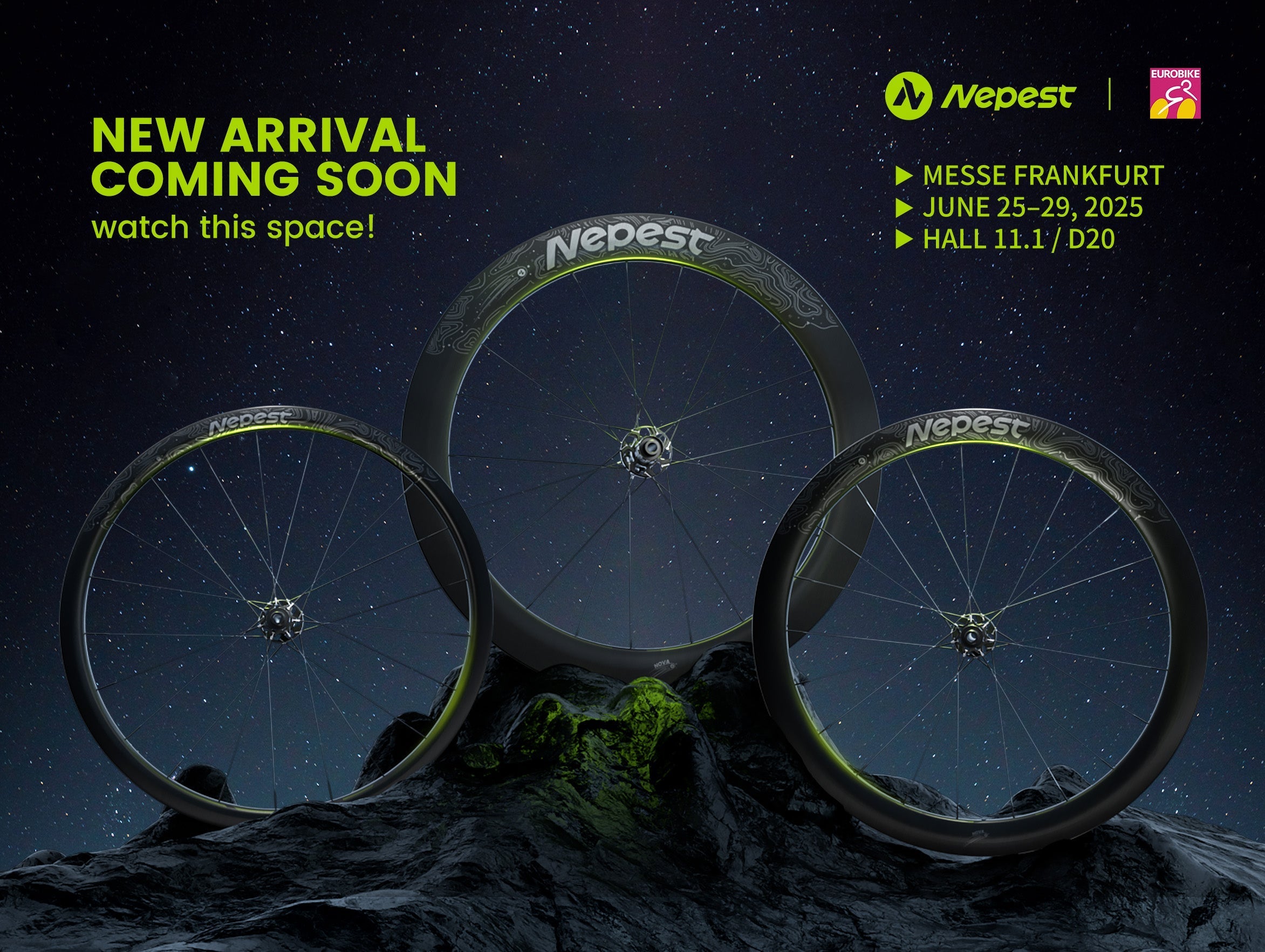 Nepest新作NOVAホイール、EuroBikeに登場