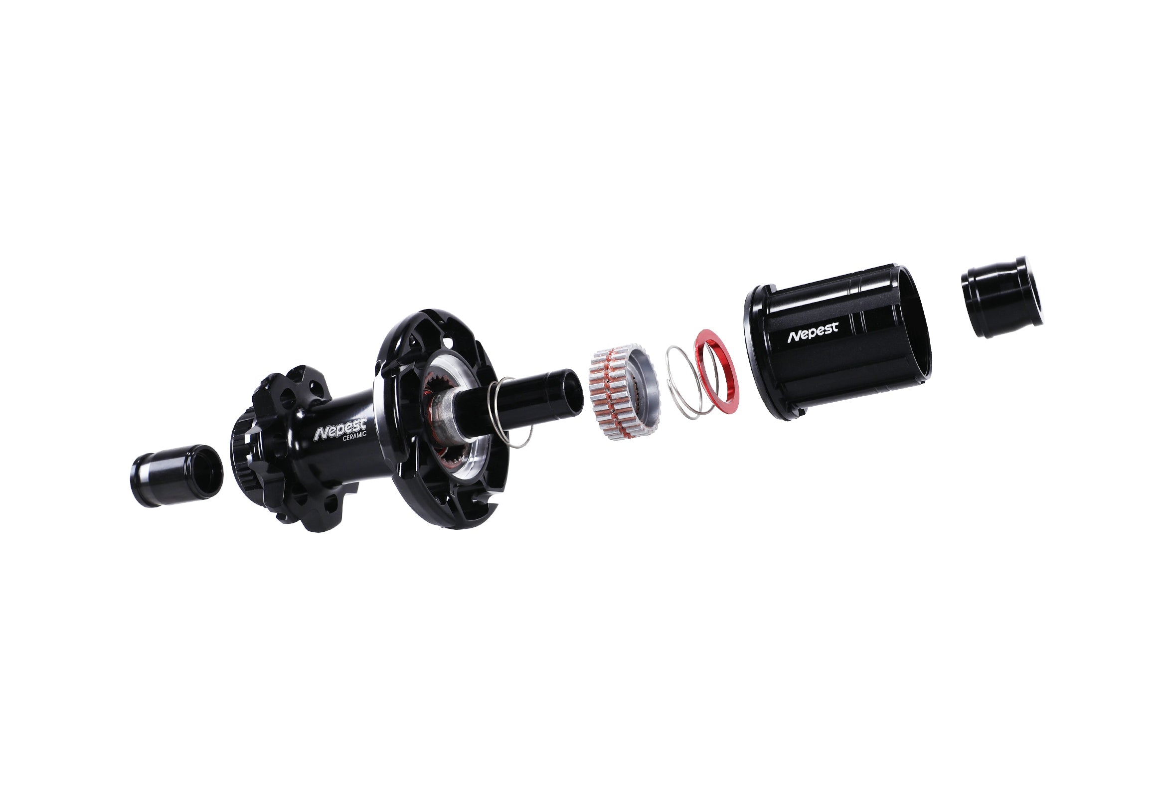 Nepest NP-C01 セラミックベアリングハブ 軽量アルミニウム製